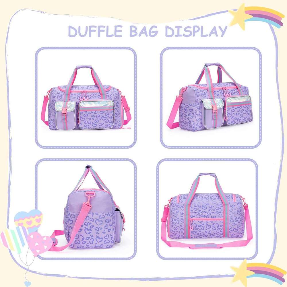 1 Pc Duffle Travel Gifts Overnight Women Tote Sleepover For Girls Gym Dance Bag