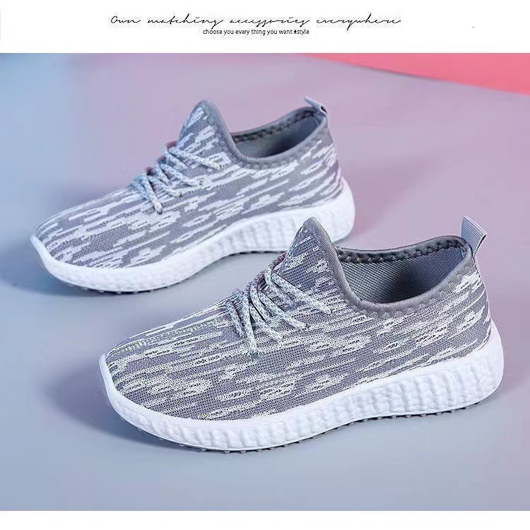 Sporting women's Korean version fashionable casual coconut shoes designer fashionable soft sole breathable running shoes