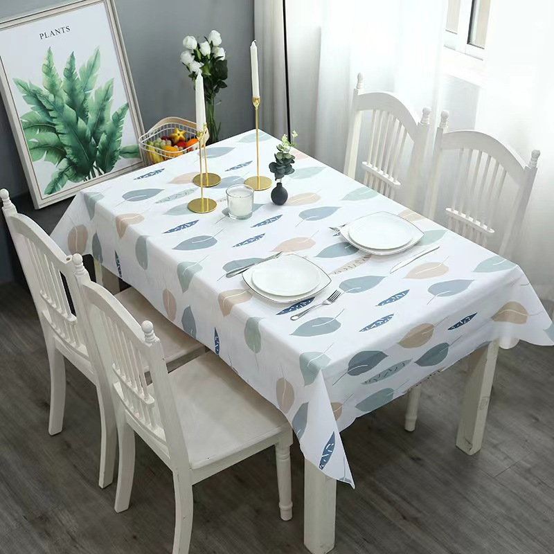 A201 Japanese style home tablecloth ins style tablecloth anti-scalding, waterproof and oil-proof washable coffee table mat dormitory table cloth whole