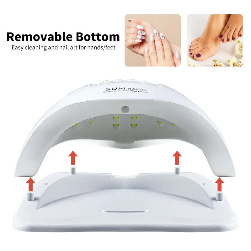 SUN X5 LED MAX Manicure Lamp 45 LEDs UV LED Nail Lamp For Nails Curing Nail Polish LED Nail Lamp Gel Dryer Lamps Nail Tools 250517