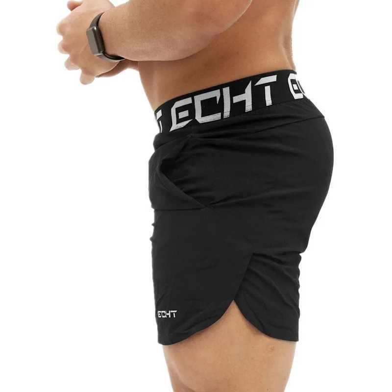 New Men Fitness Bodybuilding Shorts Man Summer Gyms Workout Male Breathable Quick Dry Sportswear Jogger Beach Short Pants J250515