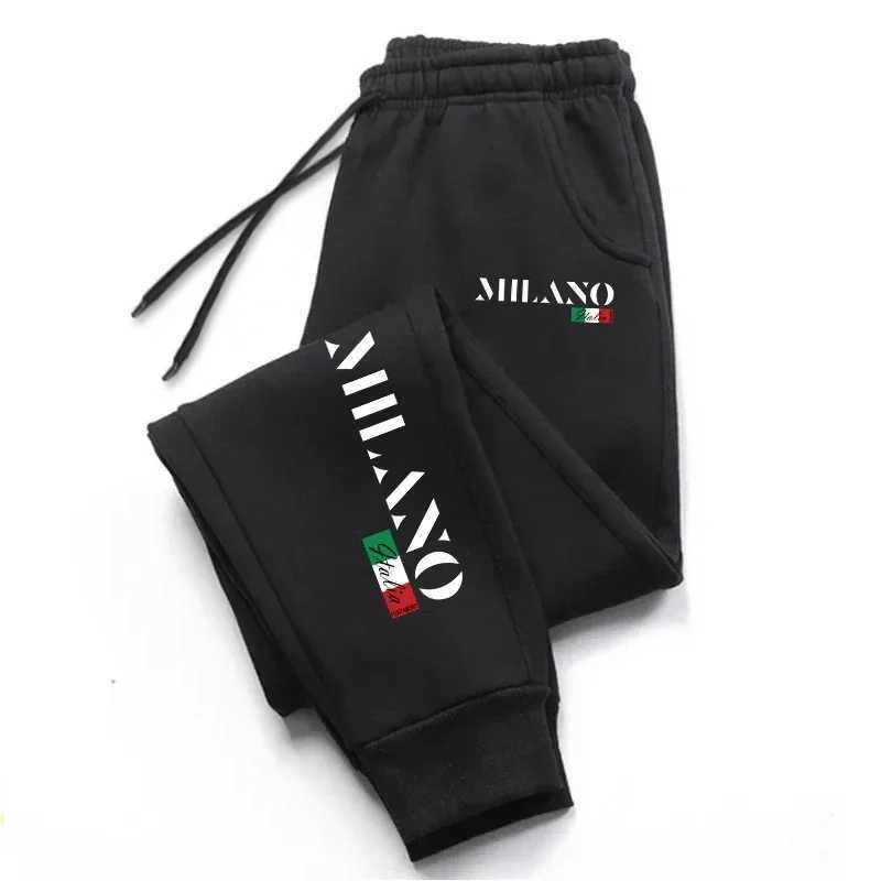 Italy Unique Printing Mens Sweatpants Daily Casual Gym Running Trousers Sports Jogging Sweat Womens Pants Street Hot Sale Pants J25051650AM