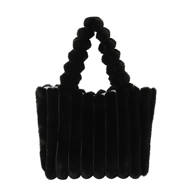 Free Delivery Designer Bag Plush Autumn Winter 2025 Fashionable And Versatile New Lightweight Plush Large Capacity Single Shoulder Commuting High End 