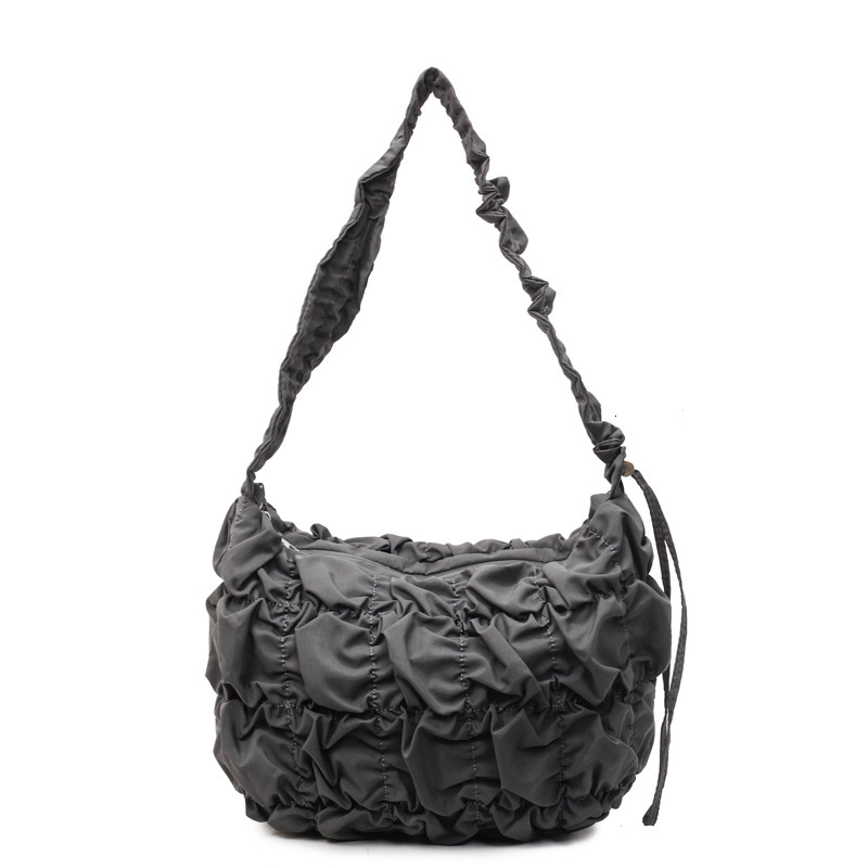 new pleated cloud leisure women s new fabric handbag designer trend fashionable high end shoulder crossbody bag