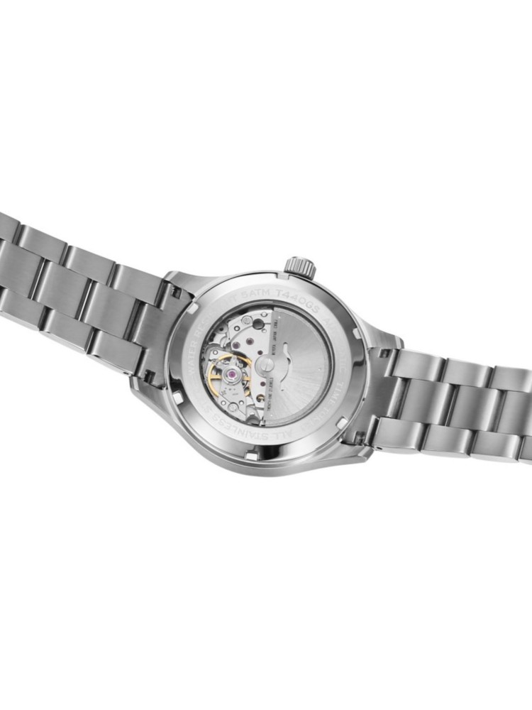 40mm TIMETOKEN Men's Dress Watch with Desert Texture - Automatic Mechanical, Sapphire Crystal, 50m Water Resistance, Luminescent Design