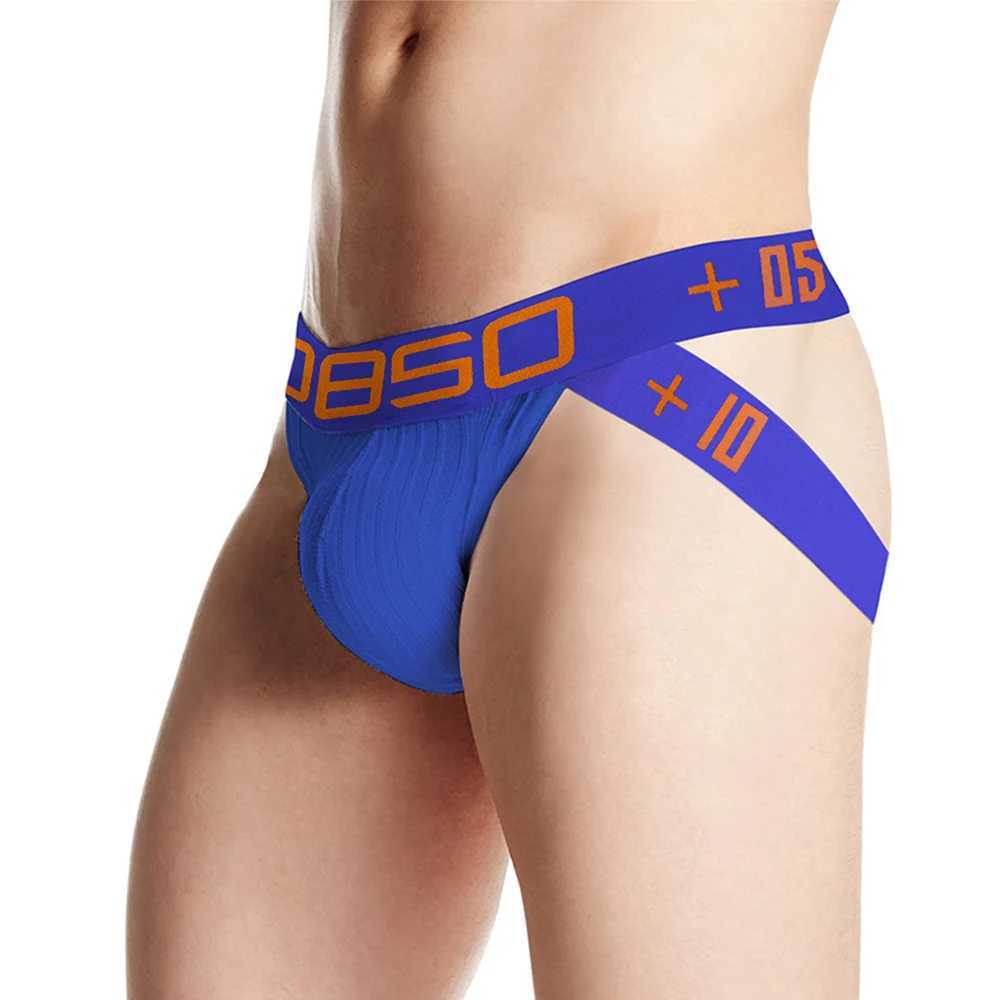ORLVS Mens Panties Jocks Men Underwear Gay Thong Man Briefs Underpants Slip Sexy Cotton Pouch Cuecas Thongs Homme G String J250516