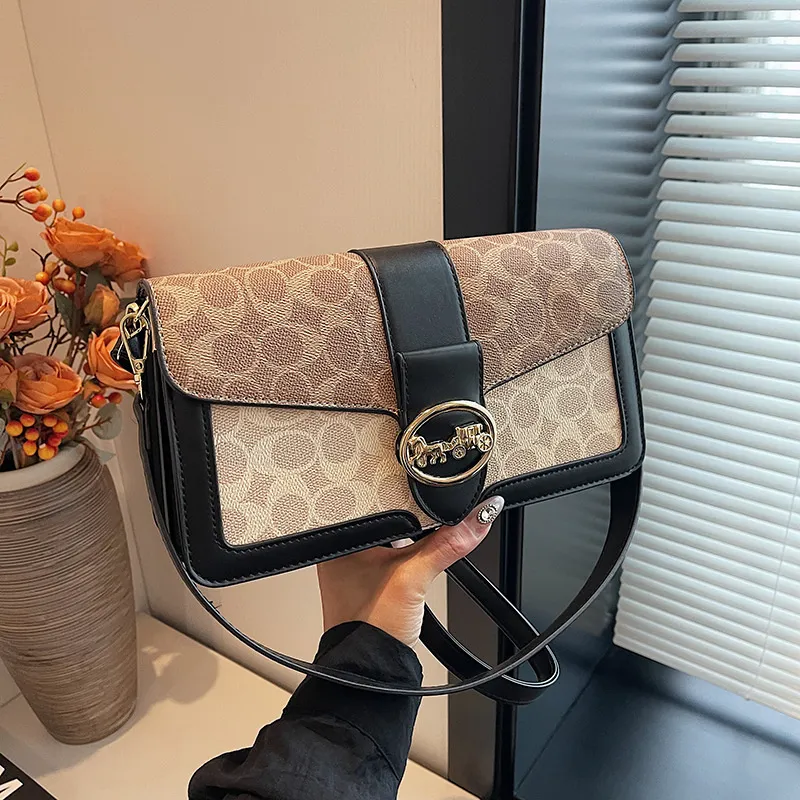 Shoulder Bag Purse Designer New Fashion High End Texture Printing Shoulder Crossbody Women S Armpit Bag