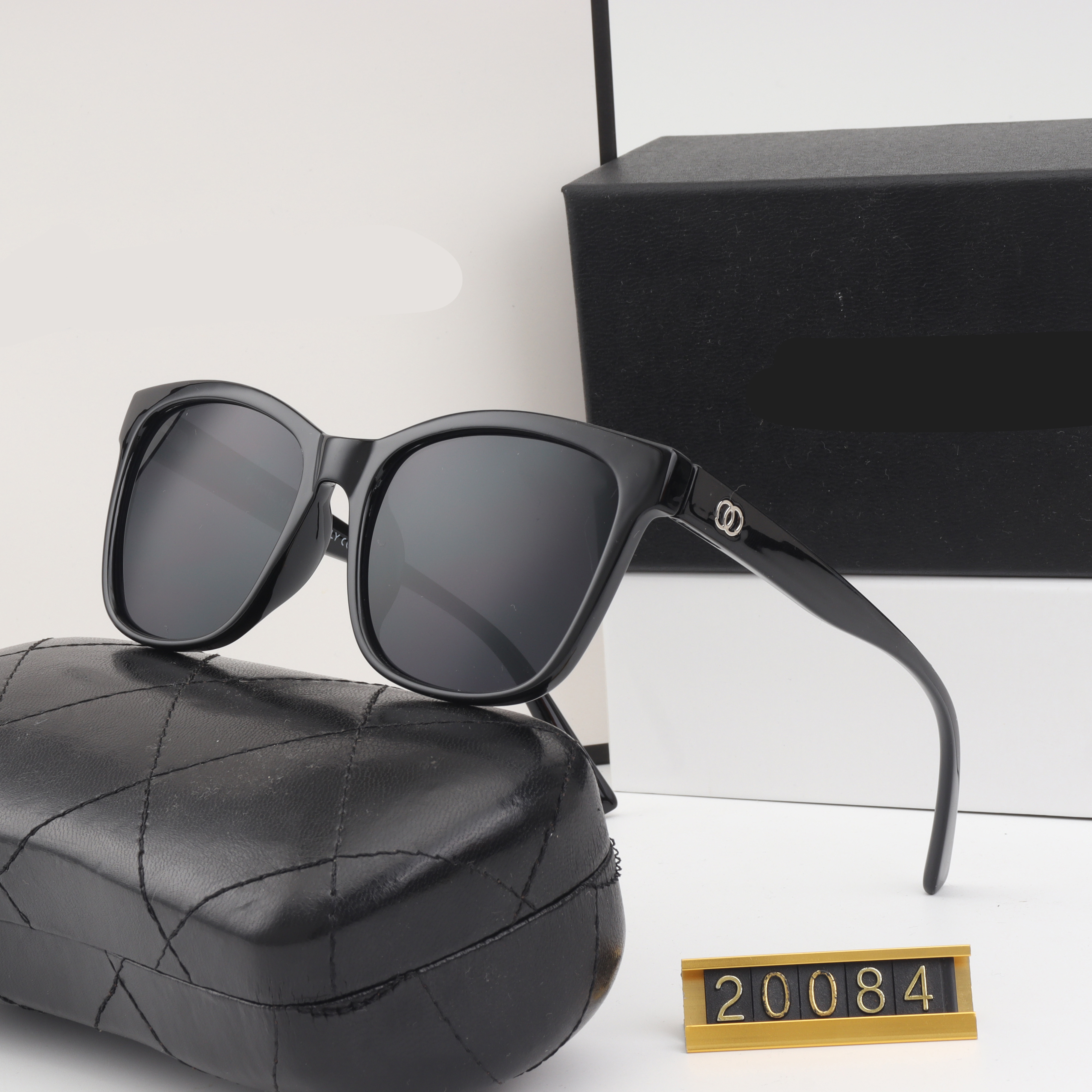 fashion Designer for Men Women Luxury Claasic sunglasses glasses big frame brand Fashion classic leopard Goggle Frame travel beach Factory vintage