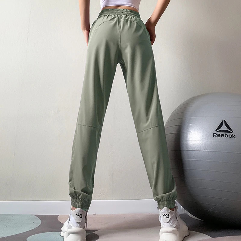 Women Training Pants Sports Trousers Exercise Fitness High Waist Tracksuit Running Jogging Sweatpants Workout Yoga 250513Z