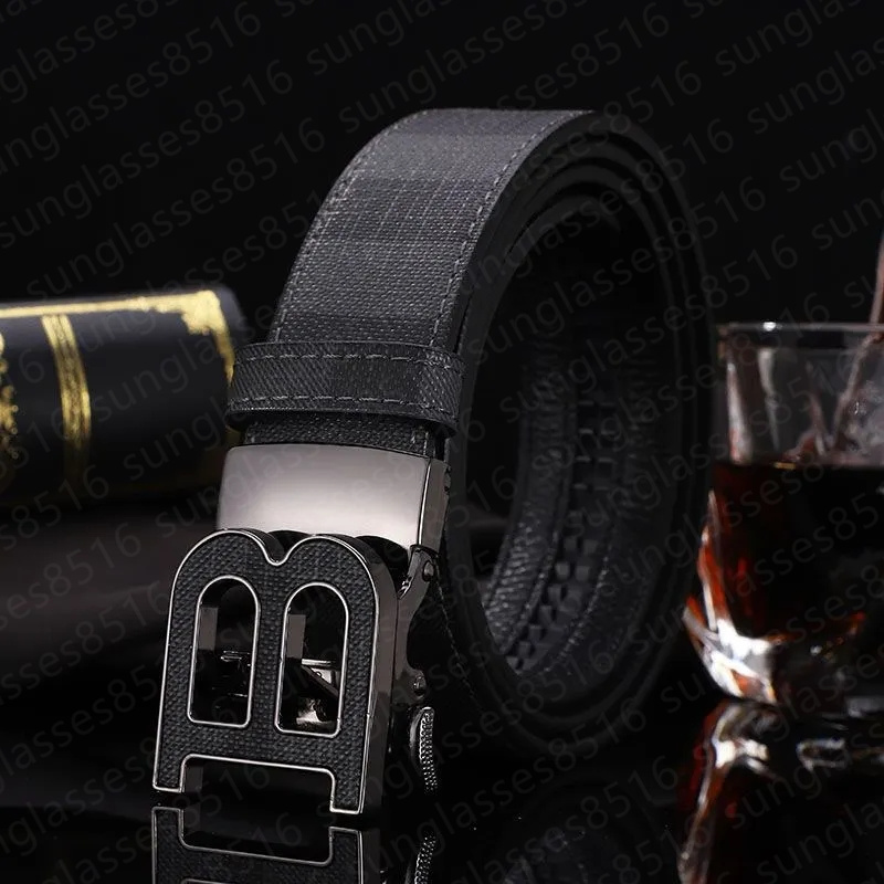 Belts for men designer belt designer mens belt ceinture black smooth buckle fashion leather waistband man belts length 100-125CM luxury belt