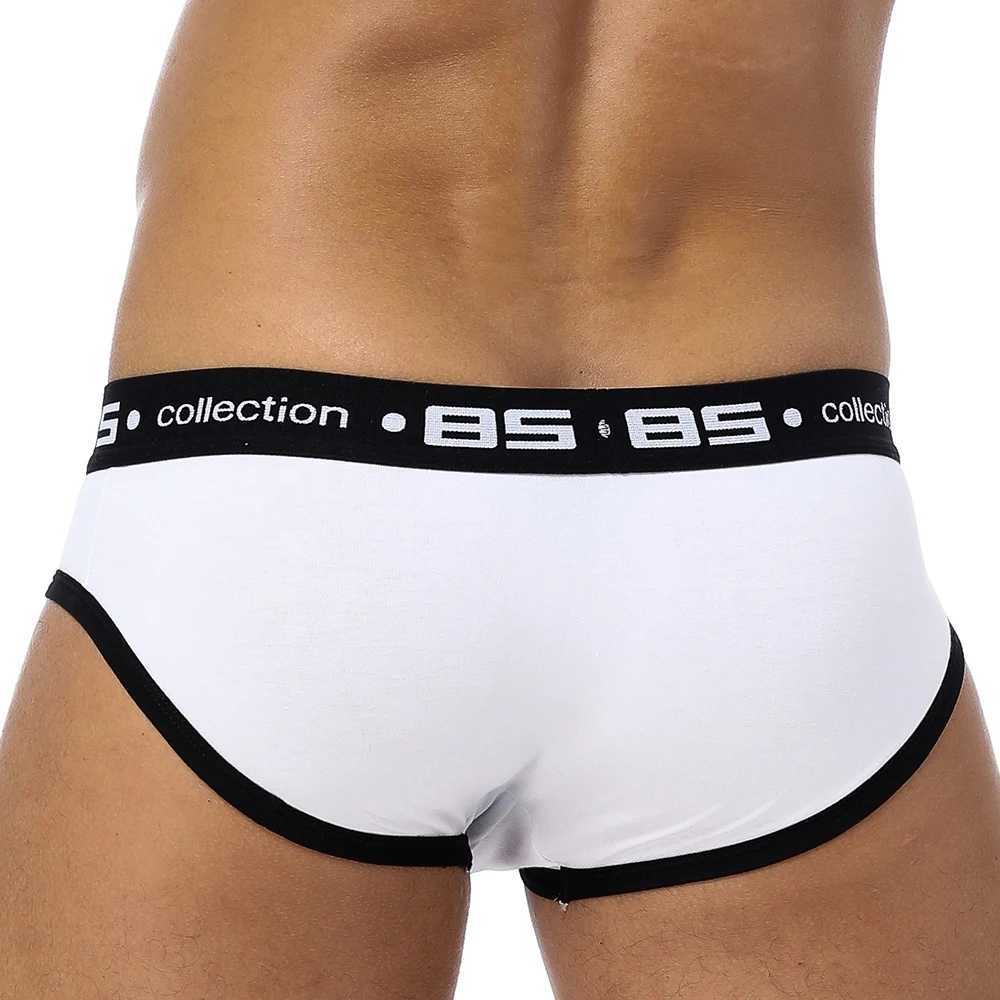 Sexy Mens Underwear Cotton Fashion Sports Bikini Briefs Male Panties Underpants for Men J250516