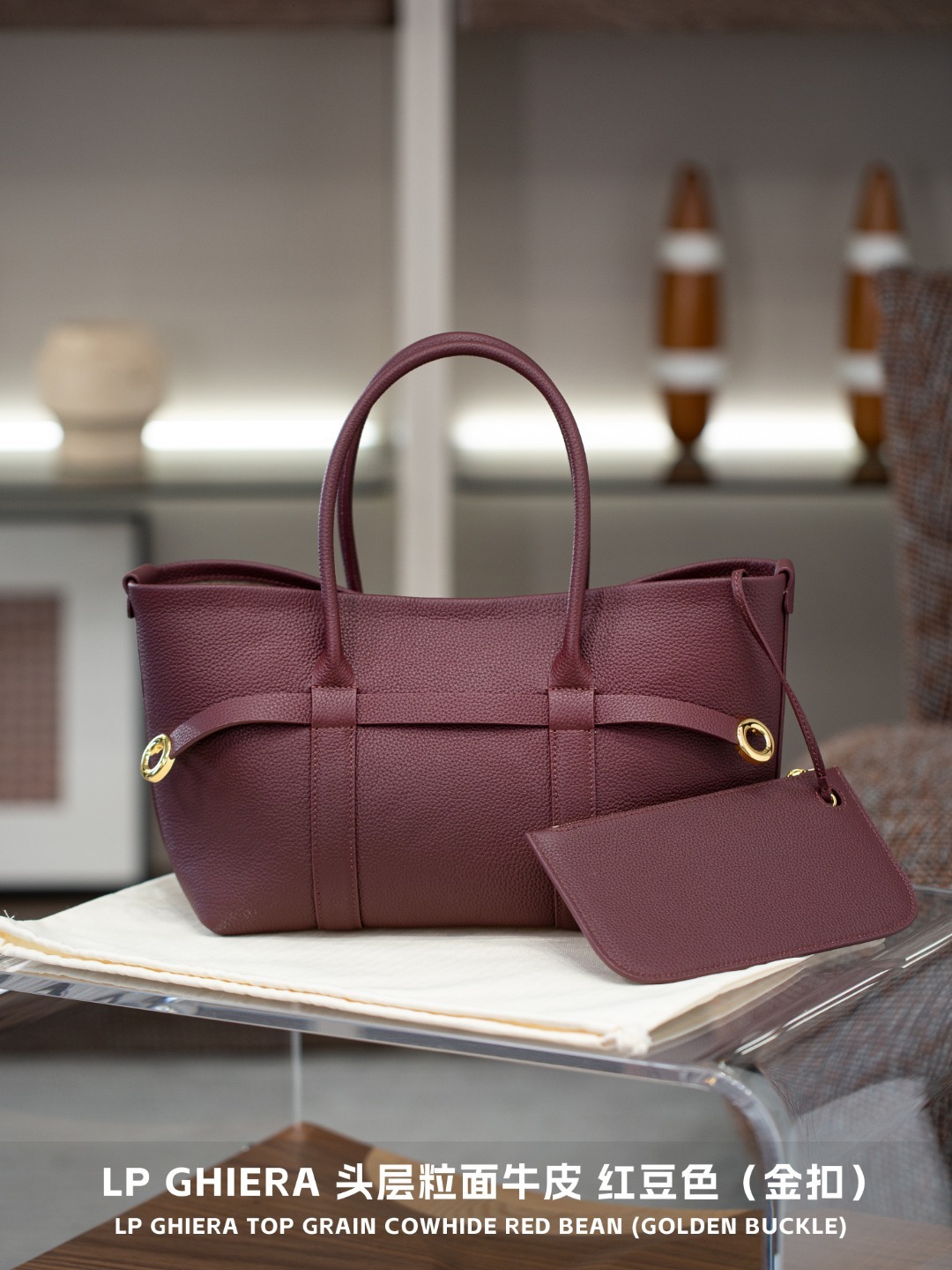 Top brand new high-end handbag large capacity spliced leather women's handbag suitable for commuting fashionable multifunctional handbag new free