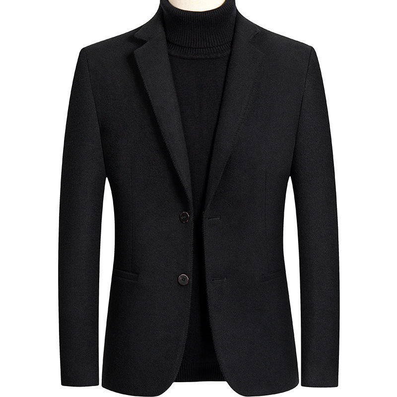 k1246 Suit with Trendy Casual Jacket - Elegant Double-Breasted Design