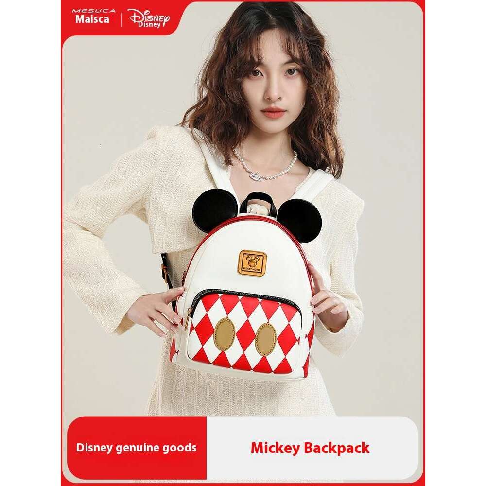 Maxka x Disney 3D Mickey for Women 2025 New Cartoon Cute Commuting Leisure Versatile Backpack