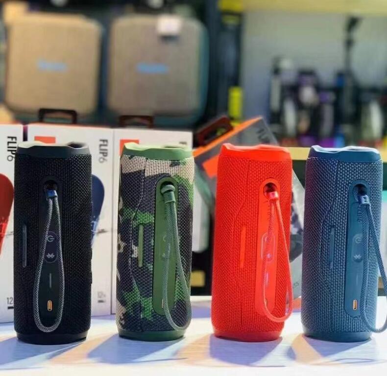 For Flip6 Bluetooth speaker outdoor portable dual-speaker TWS plug-in subwoofer Bluetooth speaker
