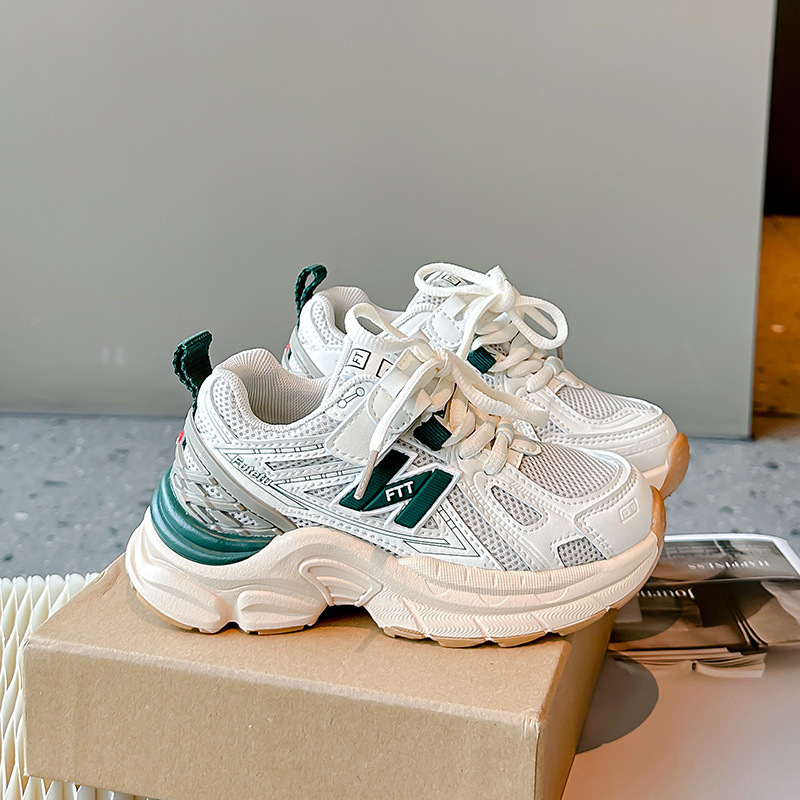 Kids Sports Shoes 2025 Designer Shoes Boys Girls Casual Running Sport Shoes Walkfashion Sneakers Toddler Youth School Children Shoes Trainers Size 26 