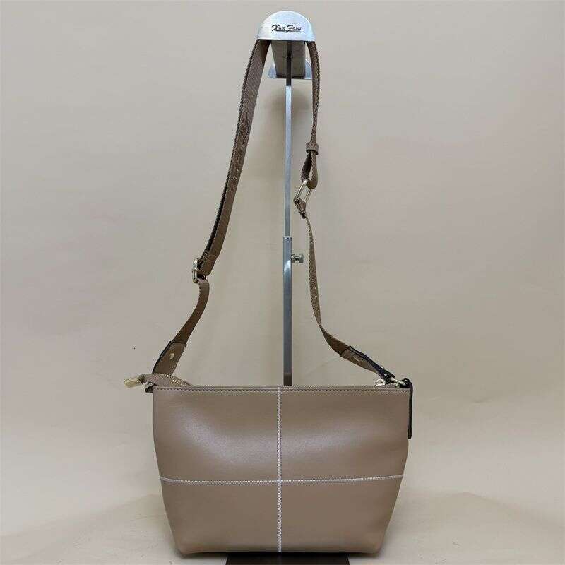 genuine leather top layer cowhide single shoulder crossbody women's daily leisure commuting middle bag