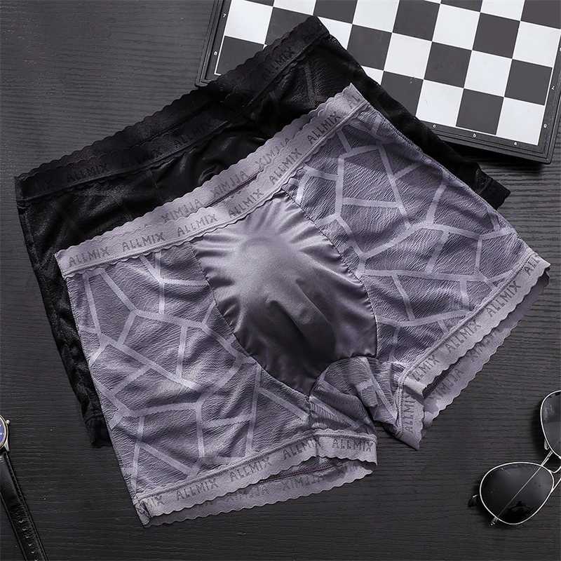 Choice boxers hombre 3D sexy ty mens underwear convex bag calzoncillos hombres letter lace thin cueca sexy toi for men boxer J250516