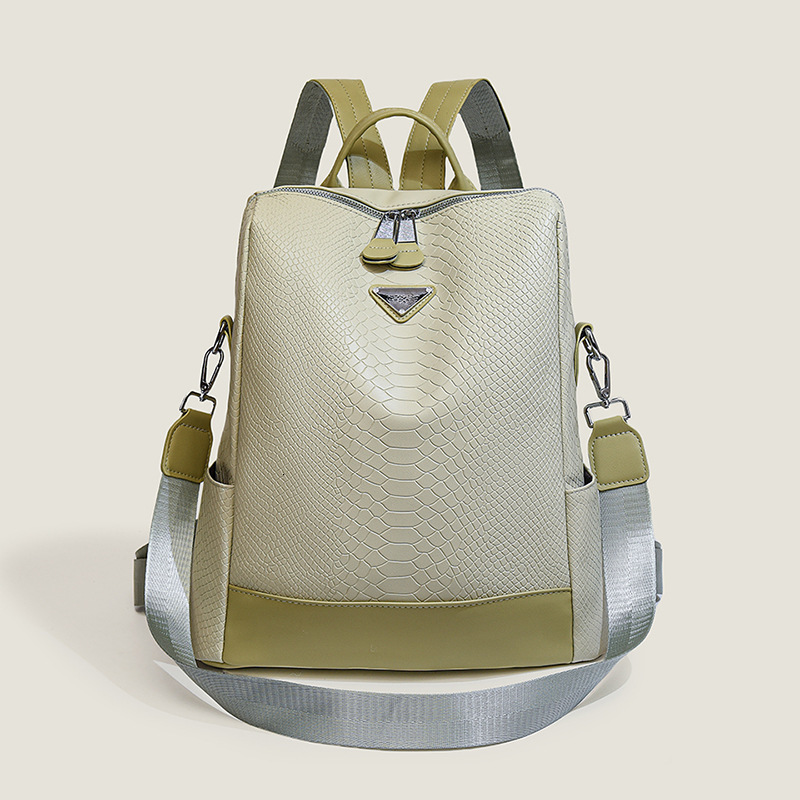 Designer Backpack New Backpack With High End Feel Large Capacity Leather Commuting Fashion Versatile Travel Backpack Trendy Shoulder Bag Outdoor Stora