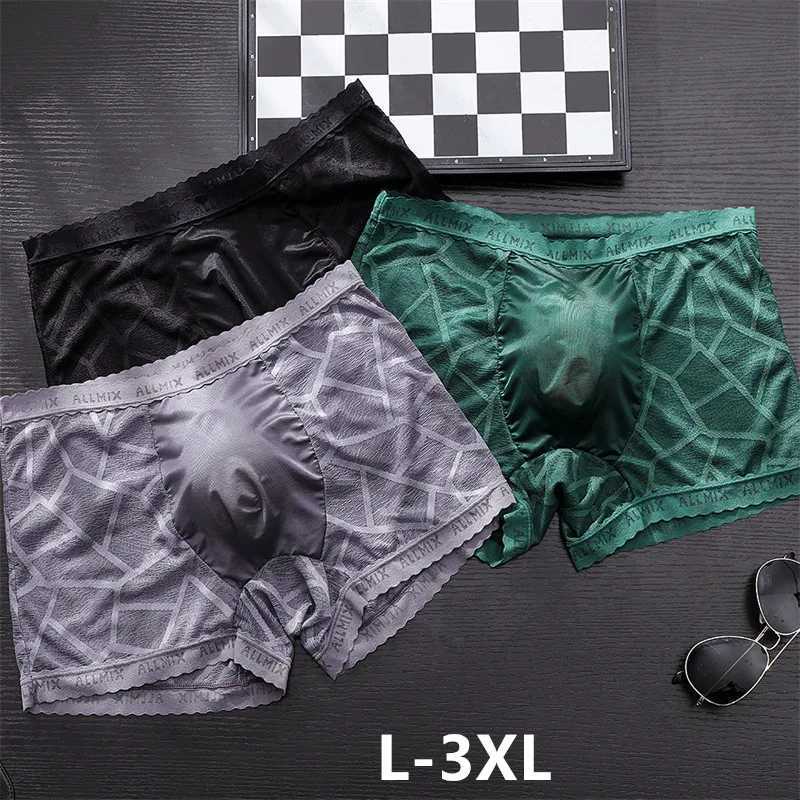 Choice boxers hombre 3D sexy ty mens underwear convex bag calzoncillos hombres letter lace thin cueca sexy toi for men boxer J250516