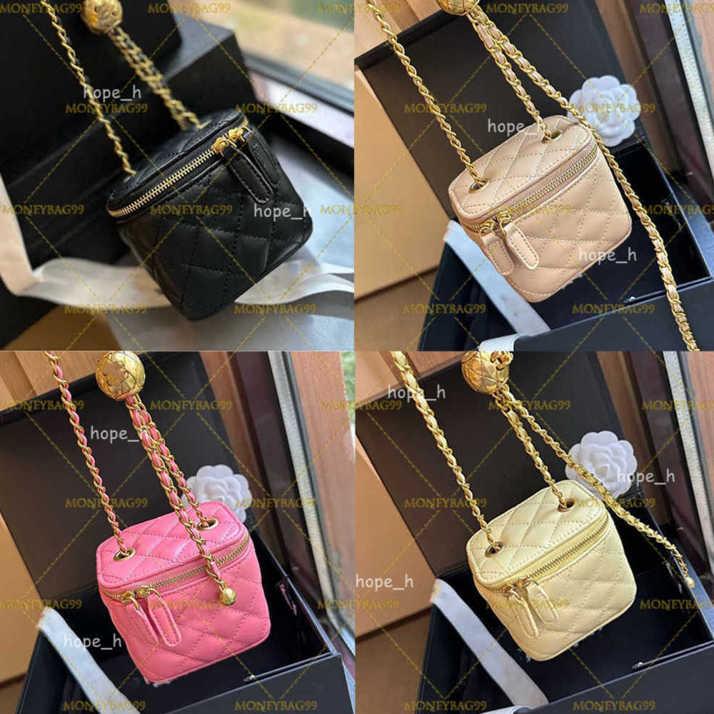 10A Cosmetic Bags Cases Makeup bag Designer Micro Vanity Bag Mini Cosmetic Bag Crossbody Shoulder Designer Tiny Cosmetic women Nano Bags Coin Purse Wallet width 11cm