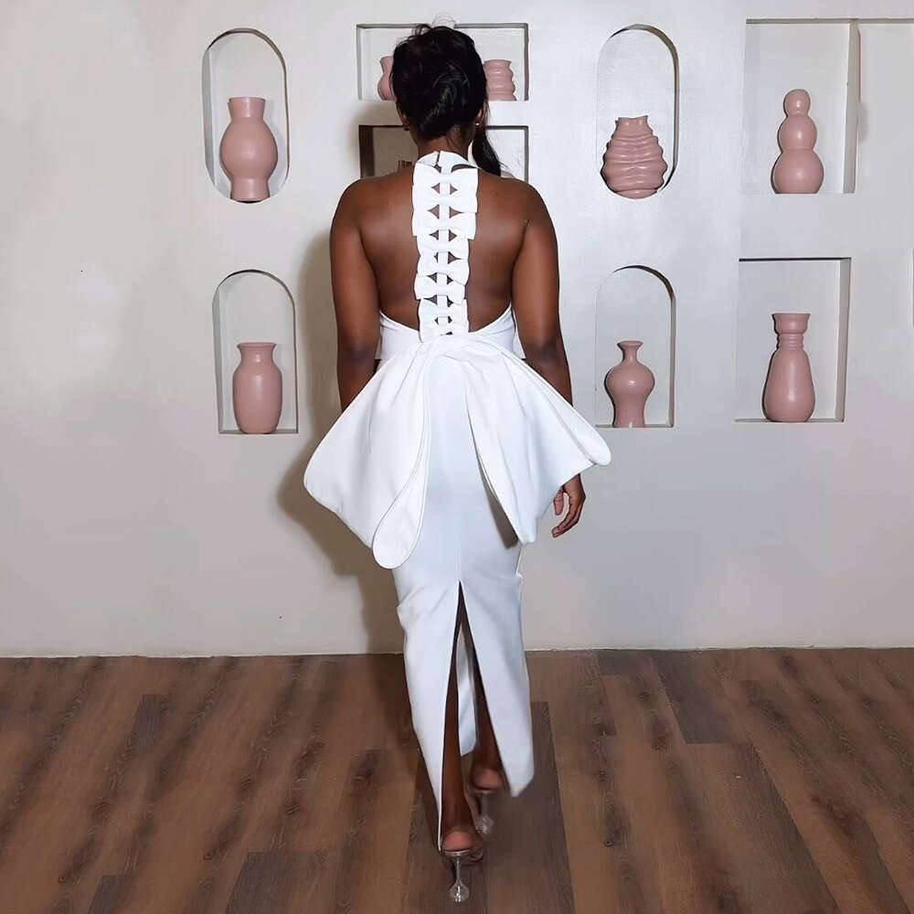 Sheath Dress Sexy Women S Clothing Big Butterfly Condensation Back Bandage Party Dress Sexy Dress Summer Dress