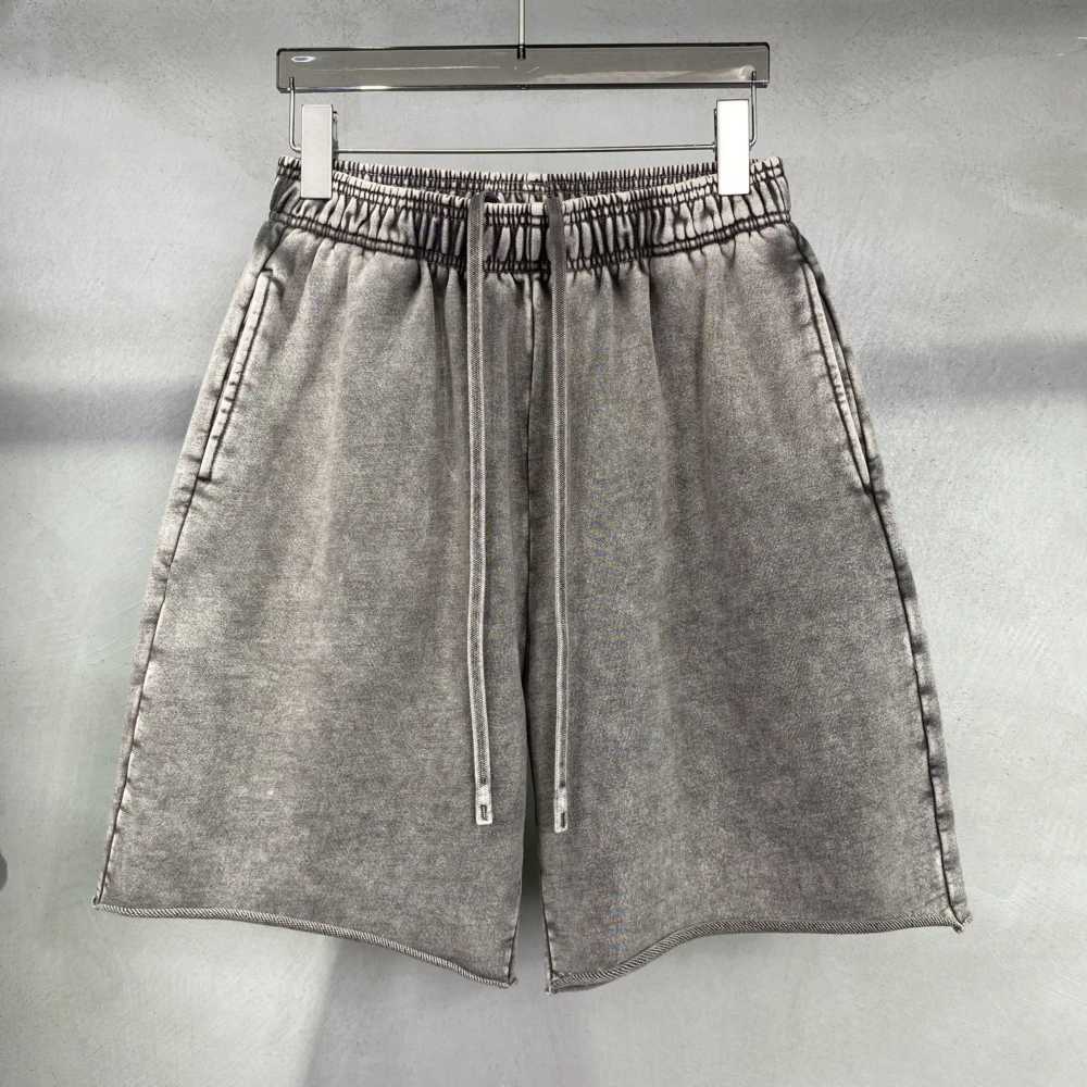 Vintage Washed Shorts For Men Casual Retro Women Baggy Pants Mens Clothing Summer Y2k Unisex Goth Streetwear Male Clothes J250515NPJ0