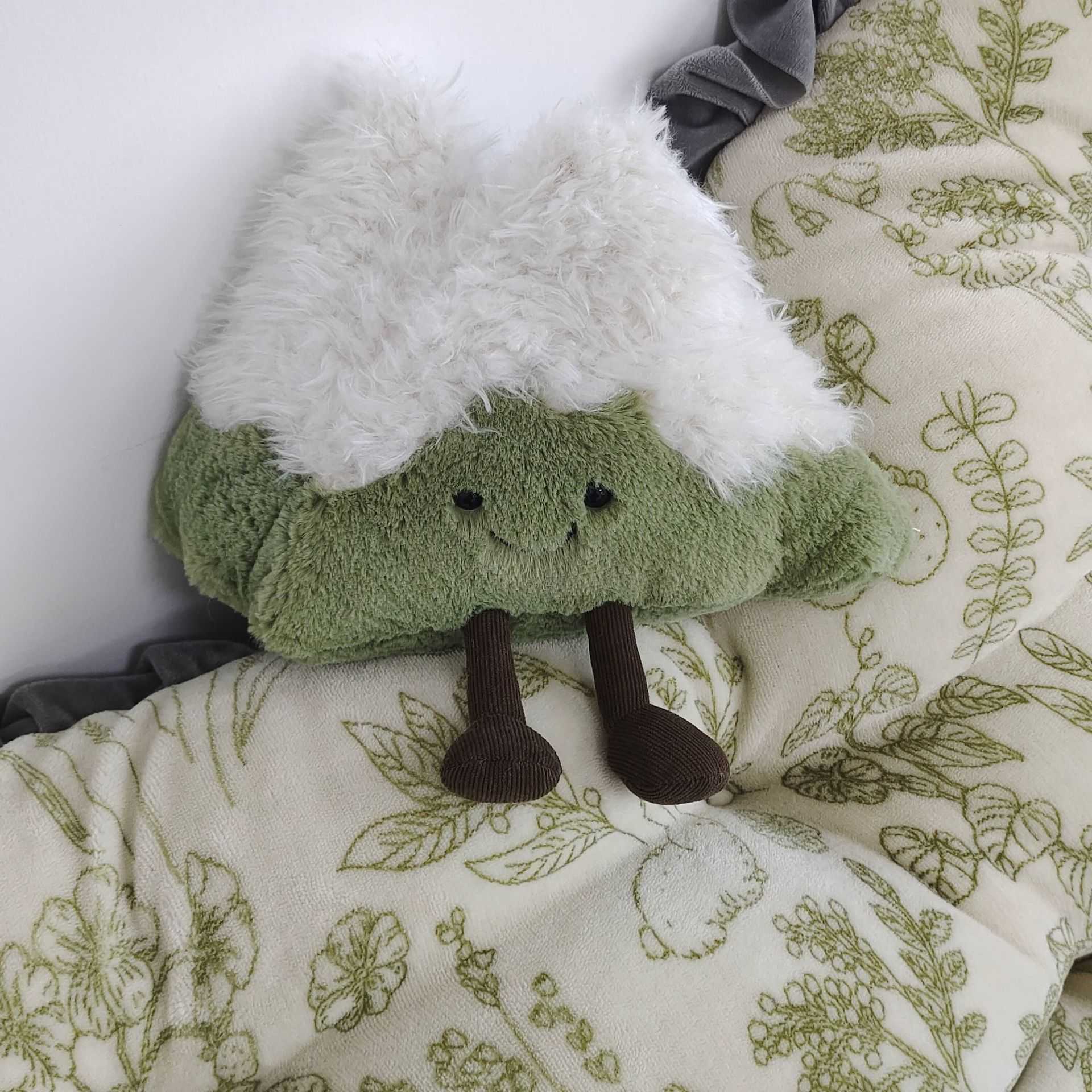 Plush Dolls New Fun Snow Mountain Baby Soft Plush Toy Soothing Doll Gift Giving