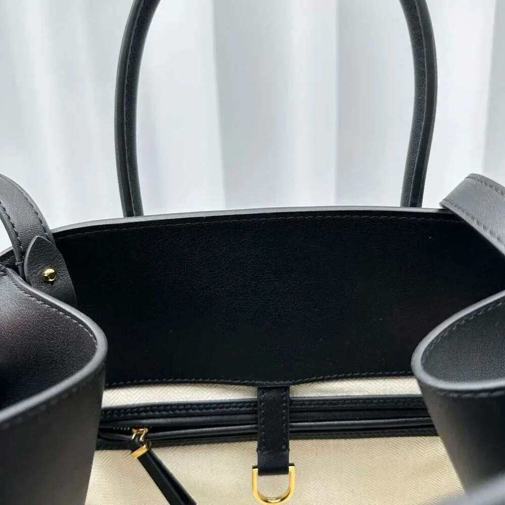 High End Leather Margaux 12 Stylish Minimalist Shoulder Handbag for Women Designer Female Girls Large Tote Bag Travelling