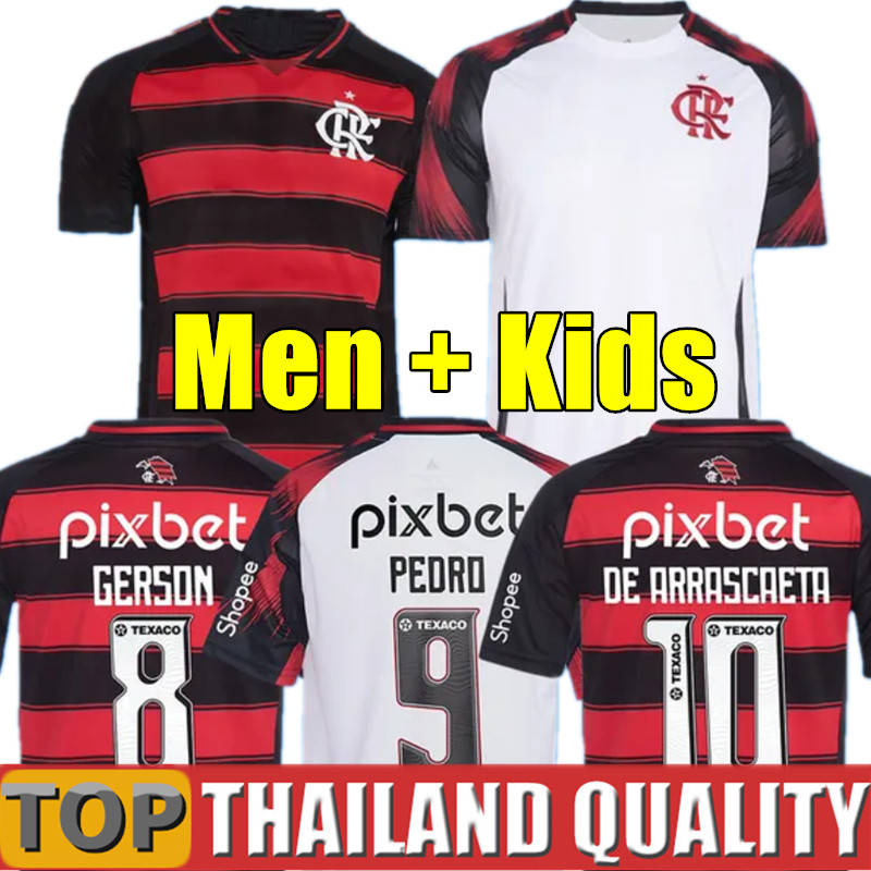 2025 Flamengo Soccer Jerseys 2025 2026 Football Shirt Men Sets Kids Kit Camisa De Futebol Long Sleeve PEDRO DIEGO GERSON HENRIQUE ARRASCAETA