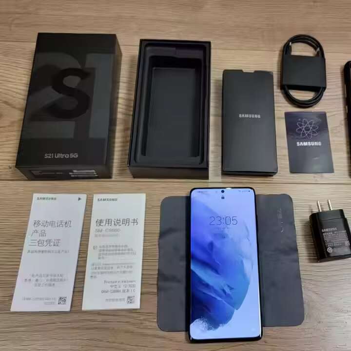 Used Mobile Phones for S21 Ultra Best Phone Wholesaler Smart S S+ S22 Original High-quality