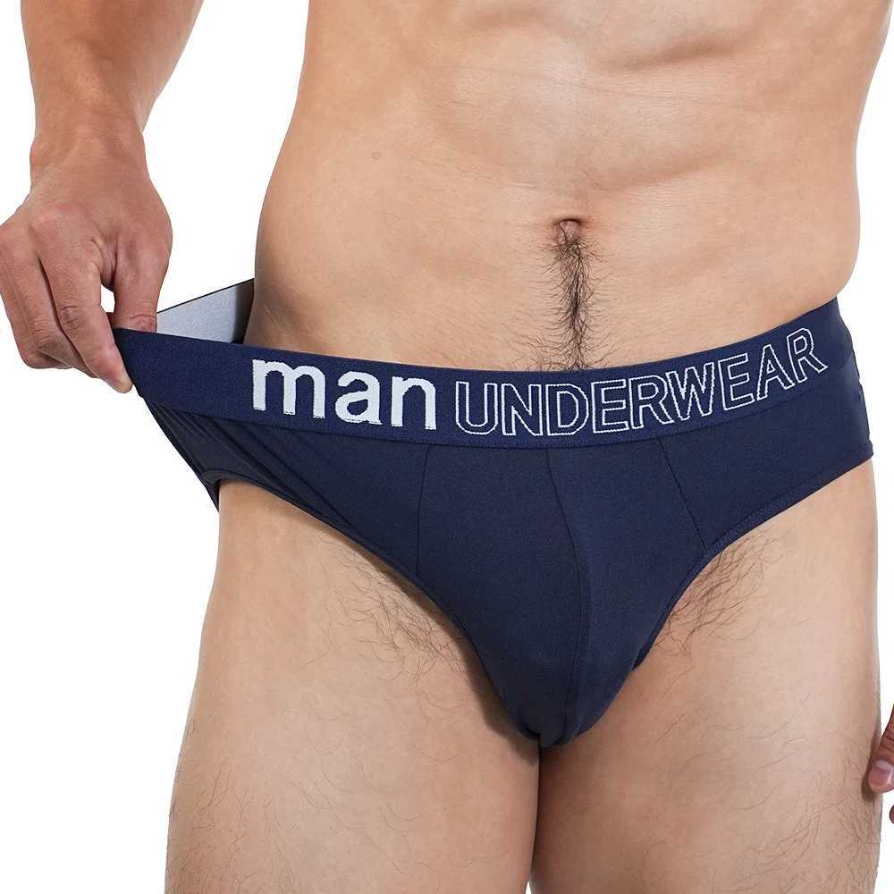 2pcs Fashion Mens Briefs Sexy Short Panties Simple Male Sports Underwear Everyday Breathable Underpants Large Size 6XL J250516