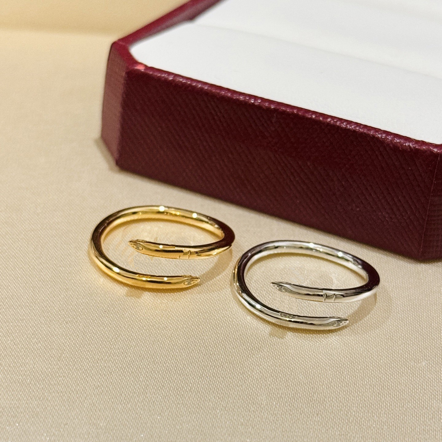 Band Rings Band Highly Quality Rings Top Quality Extravagant Simple heart Love Ring 3 Colors Stainless Steel Couple Rings Fashion Women Designer Jewelry Lady