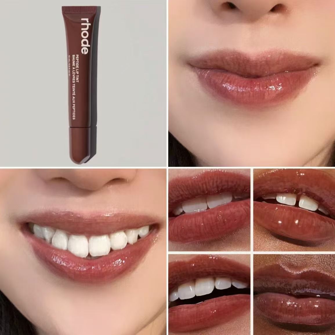 rhode Lip Glosses 14 Colors Lip Glosses Plump Moisturizing Lip Glaze Essence Gel Oil Long Lasting Nourishing Lipstick Care Products For Women Girls