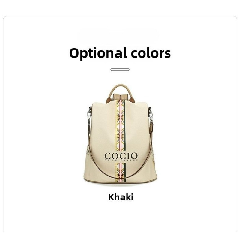 Designer Bag New Colorful Beige Shoulder Bag Simple Hundred model Women's Travel Backpack Cross-border Hot models Women's Bags