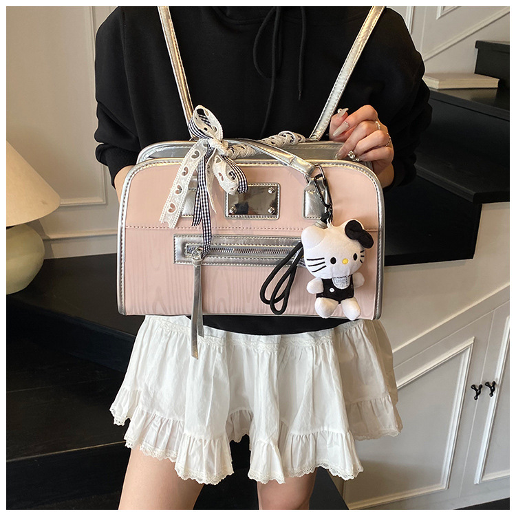 Free Delivery Designer Bag Women's Backpack Large Capacity Fashionable And Simple Temperament Backpack New Commuting Versatile Handbag Travel Bag