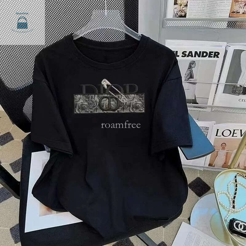 Summer new trendy short sleeved T-shirt for male and female students, Korean version, niche internet celebrity, handsome top