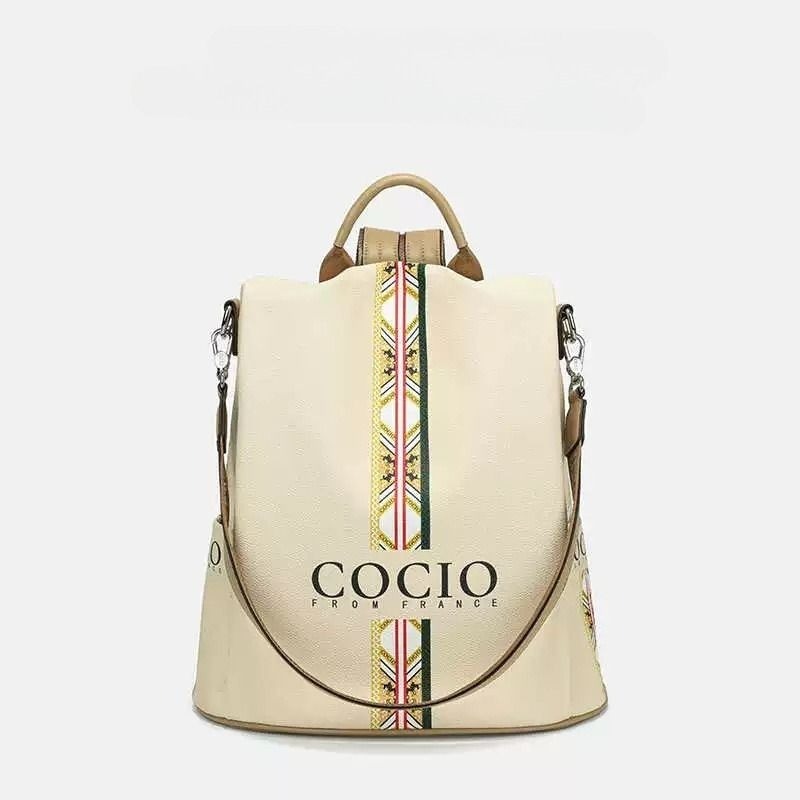 Designer Bag New Colorful Beige Shoulder Bag Simple Hundred model Women's Travel Backpack Cross-border Hot models Women's Bags