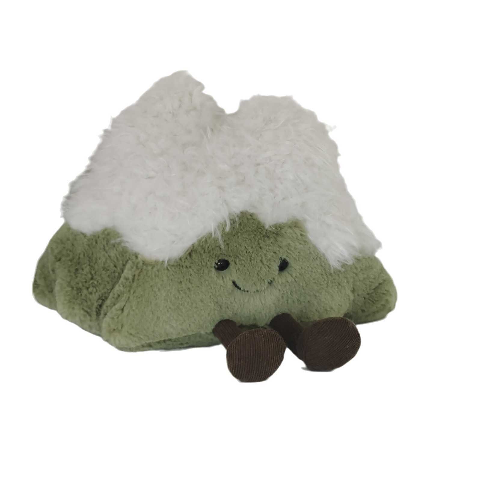 Plush Dolls New Fun Snow Mountain Baby Soft Plush Toy Soothing Doll Gift Giving