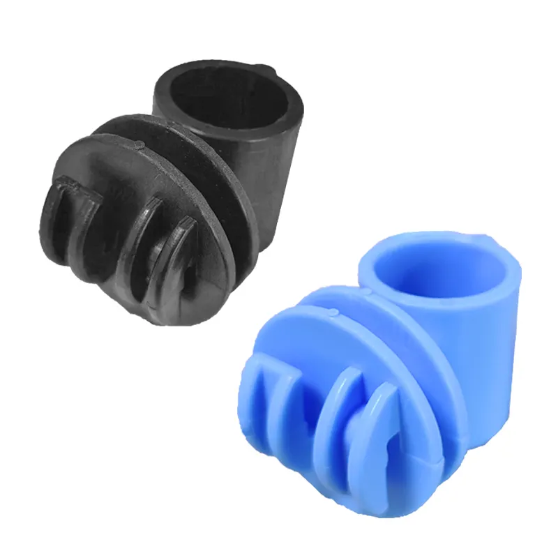 100pcs Electric Fence Round Post Insulator Inner Diameter 25mm Electric Fence Plastic Accessories For Fence Middle Bearing Rod