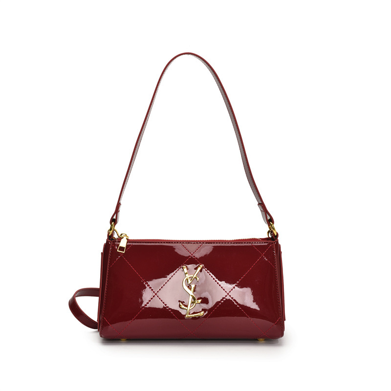 2025 Women's Luxury Exquisite Square Bag | Genuine Leather Shoulder & Crossbody Purse with Chain Accent | Niche Chic Versatile Handbag With Free 