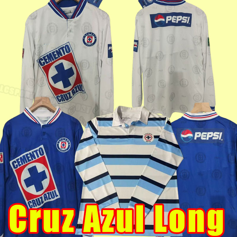 Long sleeve fans player version 25/26 CD Cruz Azul Soccer Jerseys 2025 Home Liga MX ANTUNA RODRIGUEZ TABO Shirt VIEIRA RIVERO ESCOBAR LIRA Football Uniform