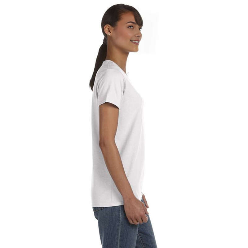 G500L Women Customized T Shirts Midweight Cotton Personalized Customize Your Own T-Shirt Custom Tee Shirt Design