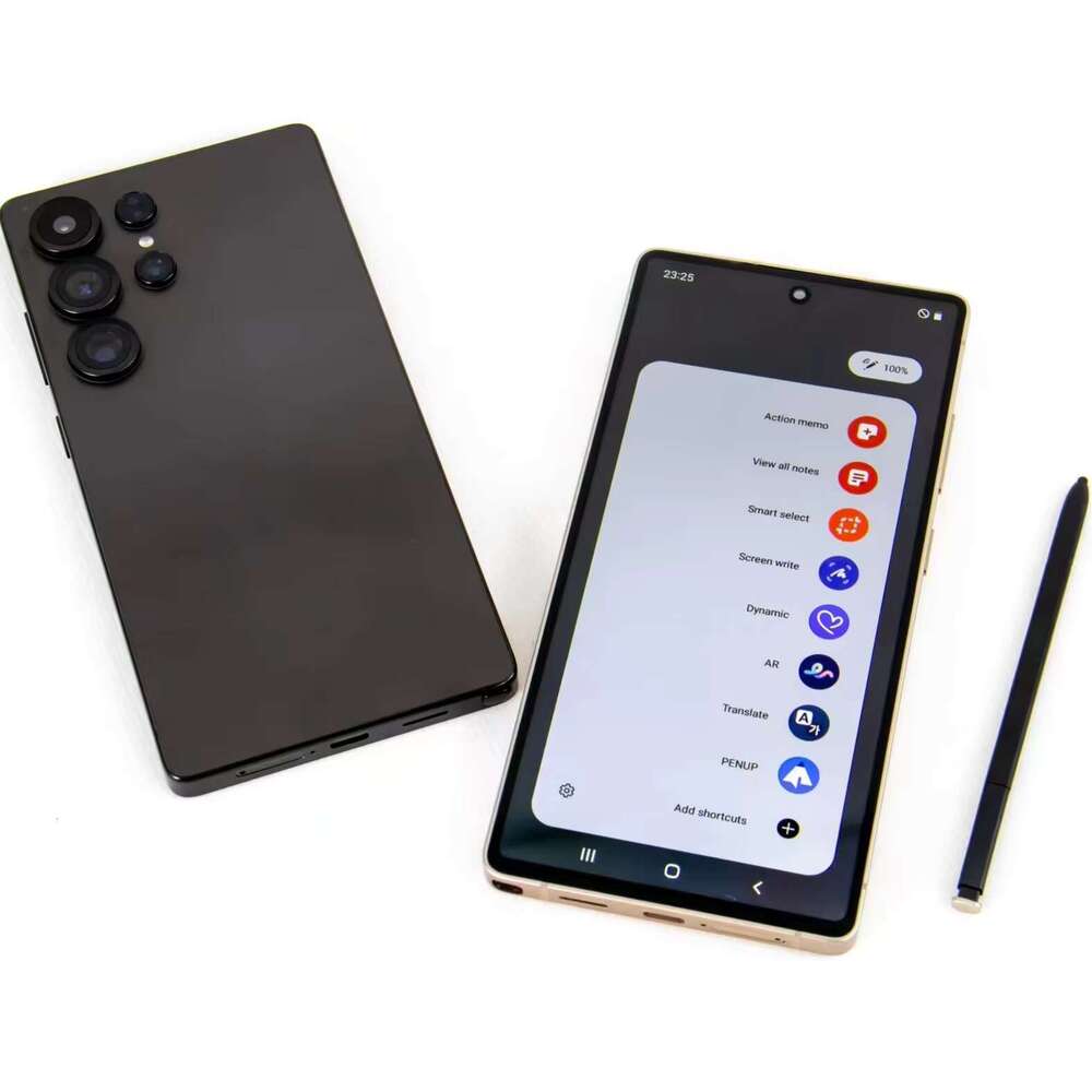 New S25 Ultra+ Android 14.0 Smartphone Infinix 7.3 Inch LED Display Discount Price Spanish Operating Language