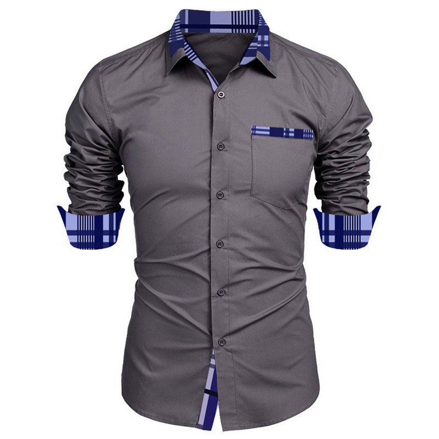 Men's Casual Shirts Long Sleeve Men's Business Shirt 5xl Fall Lapel Button Stripe Top Loose T-Shirts Oversized Designer Clothes