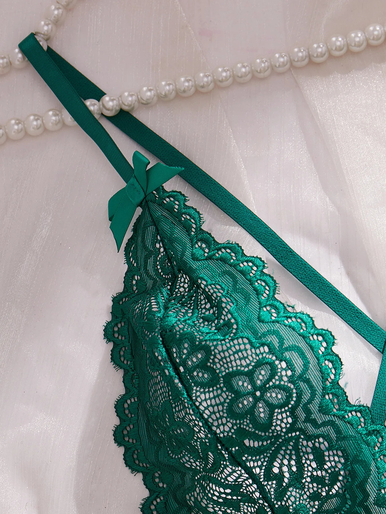 Lace Sexy Lingerie Transparent Porno Erotic Underwear Bra And Panty Set Bodysuit 250519