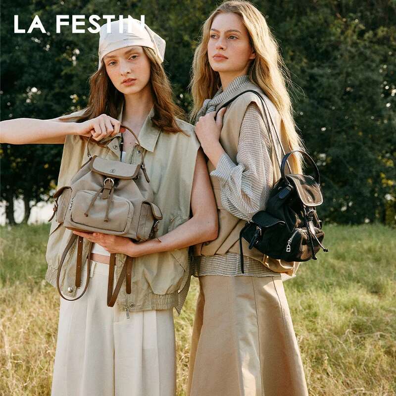 LA FESTIN Original Backpacks 2025 New For Woman Travel Backpack Large Capacity Designer Bags Casual School Bag