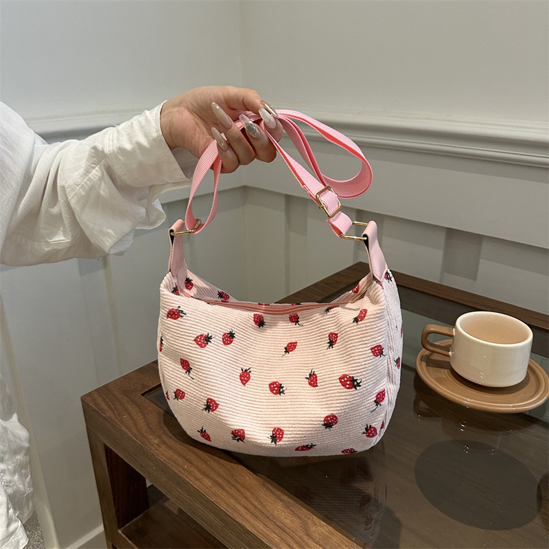 Bag, crossbody 2025 high-end shoulder new women's niche commuting armpit crescent bag, dumpling bag