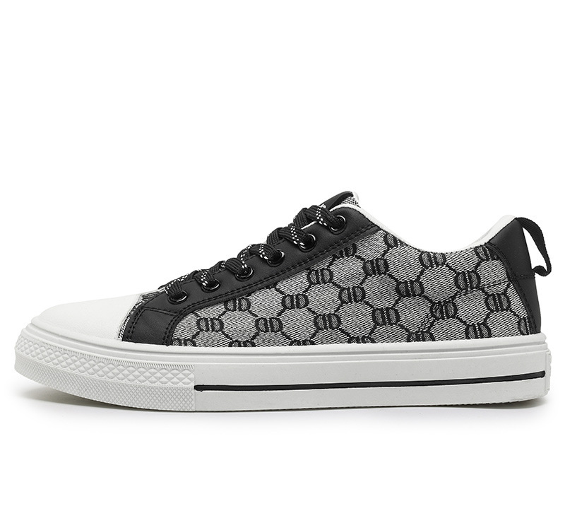 Free shipping 2025 new designer casual shoes fashion trend low top canvas shoes daily wear outdoor for mens