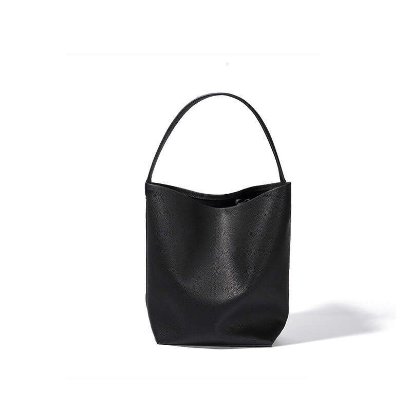 Tote Bag Autumn And Winter Underarm Bag Women Large Capacity Single Shoulder Tote Layered Cowhide For Commuting High End Feeling Bucket Bag Genuine Le